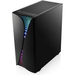 CSL Gaming PC M11460H, QWERTZ Layout (DE) (1000 GB, 16 GB, AMD Ryzen 5 5600, GeForce RTX 3050), PC, Schwarz