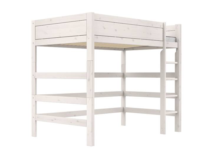Hochbett 120 mit gerader Leiter