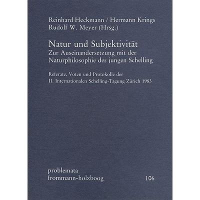 Natur und Subjektivität, Taschenbuch von , Frommann-holzboog, 978-3-7728-1004-6