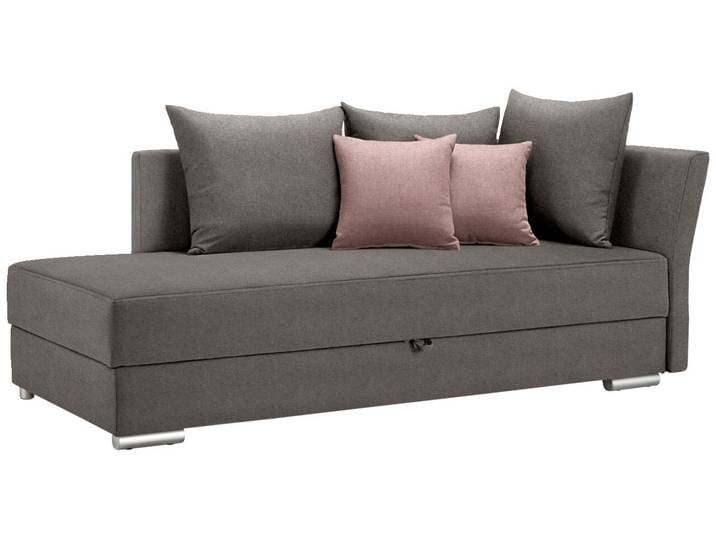 Hom´in Schlafsofa COMA, dunkelgrau, Stoff