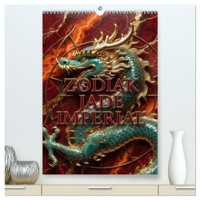 ZODIAK JADE IMPERIAL (hochwertiger Premium Wandkalender 2027 DIN A2 hoch), Kunstdruck in Hochglanz
