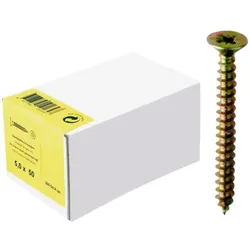 E-NORMpro, Schrauben, SPS SeKo zn gelb VG PZD 3,5x 40 HP
