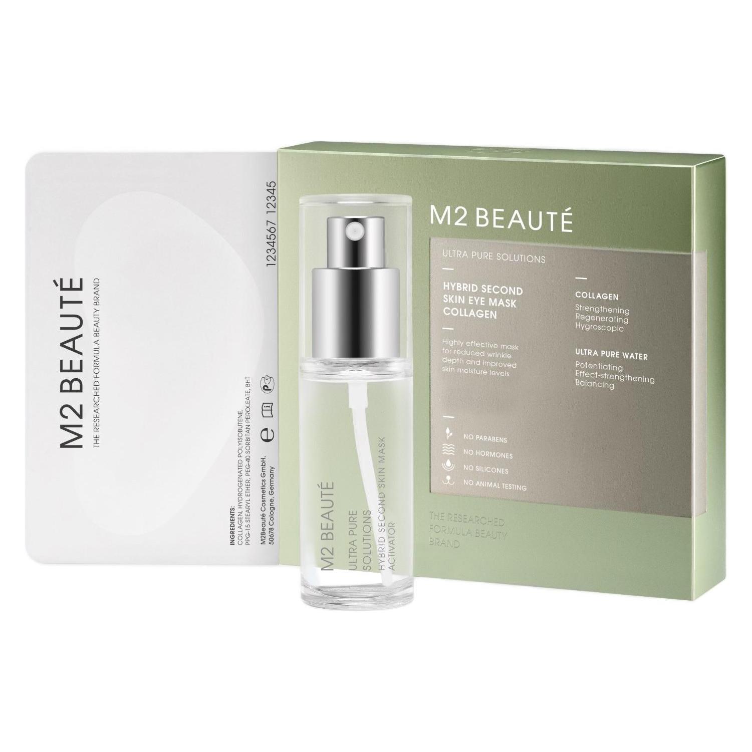 M2 Beauté Ultra Pure Solutions Hybrid Second Eye Mask Collagen (30 ml) (C-M2-015-01)