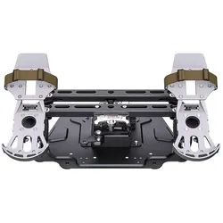 Virpil Controls R1-LEGEND Ruder Pedale (PC), Gaming Controller, Schwarz, Silber