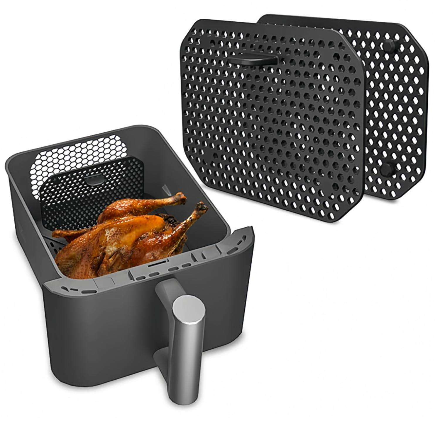 Dripio 2-delige spatbescherming voor de Ninja Double Stack Airfryer SL300EU/SL400