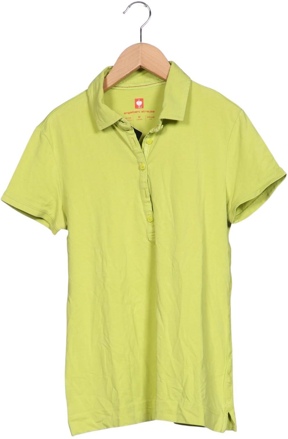 engelbert strauss Damen Poloshirt, Hellgrün, Gr. M, Baumwolle - Second Hand
