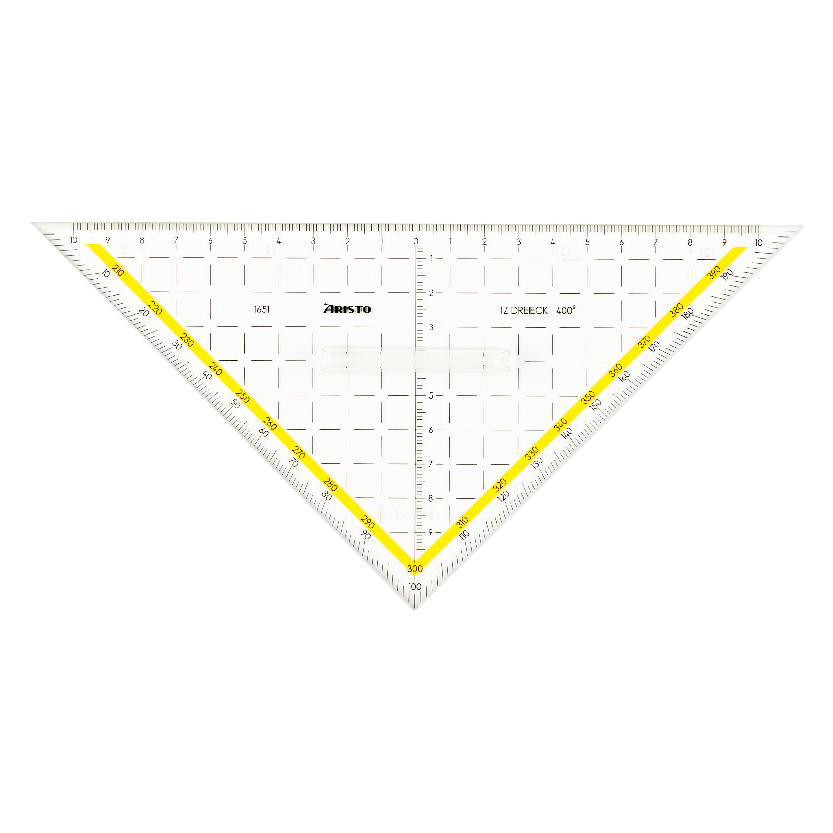 Aristo Tz Dreieck 22,5cm mit Griff (22.50 cm) (AR1651/2)