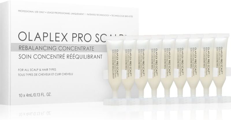 Olaplex Pro Scalp Rebalancing Concentrate soin apaisant pour cuir chevelu 10x4 ml