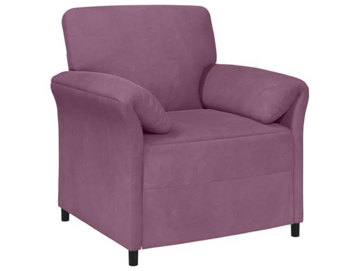 Makastle 1 Sitzer Sofa Couch Lila 88 x 83 x 95 cm Samt