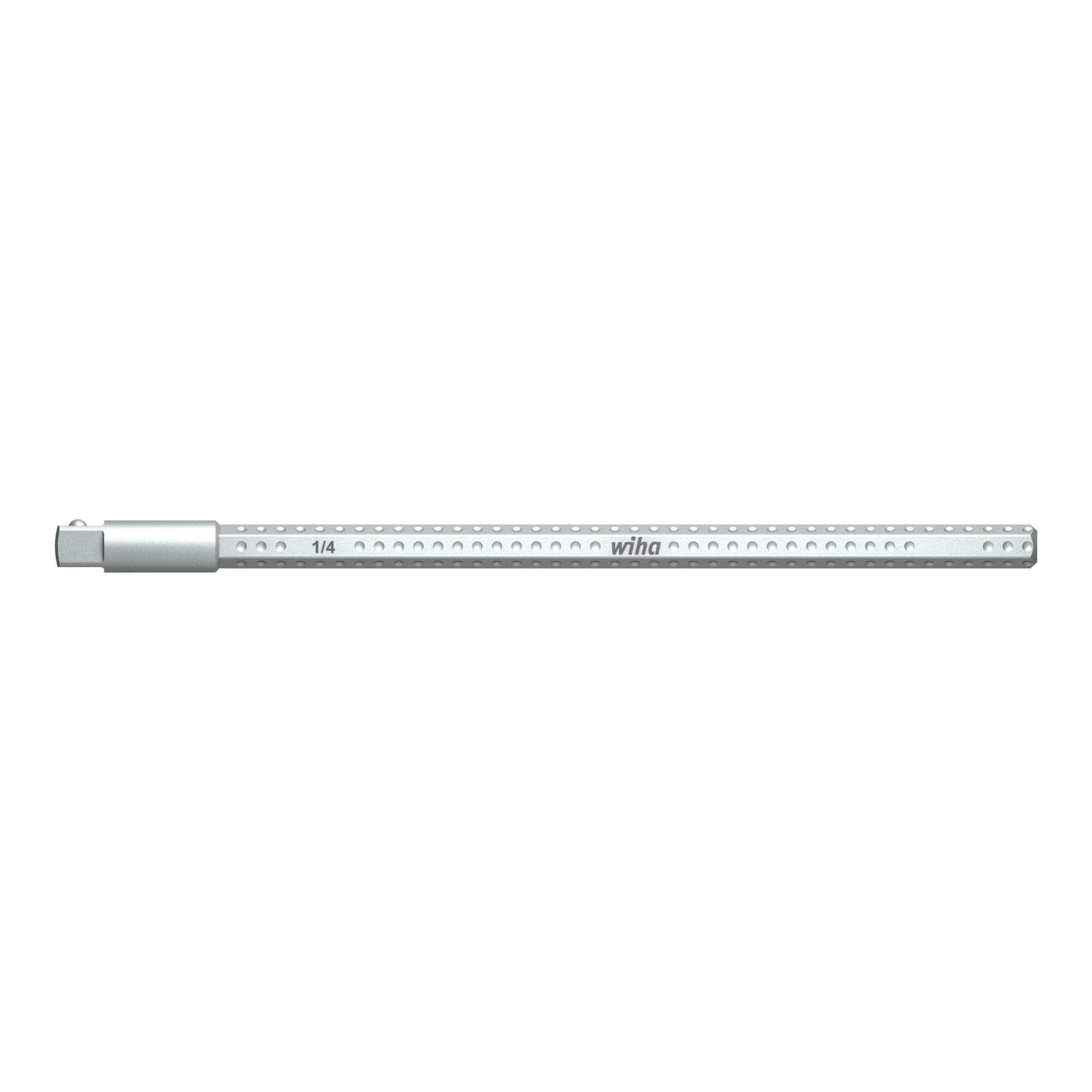 Wiha Wechselklinge SYSTEM 6 1/4" Vierkantadapter für Steckschlüsseleinsätze 150 mm (03883)