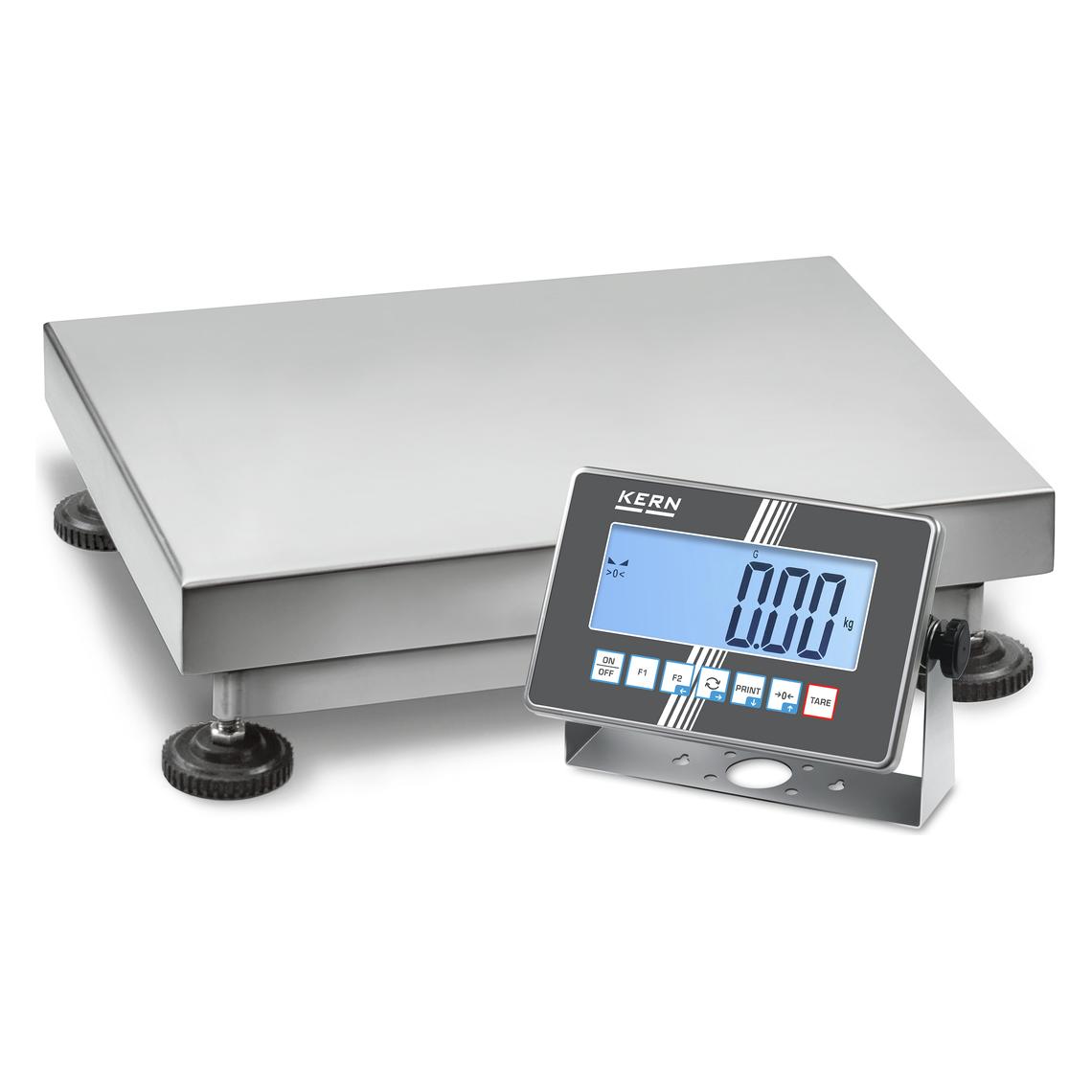 Kern Industriewaage - EdelstahlMax 30 kg 60 kg e=0,01 kg 0,02 kg d=0,01 kg... (SXC 60K-2LM)