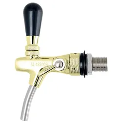 Lindr Wasserhahn PVD/Titan mit 35 mm Gewindeende