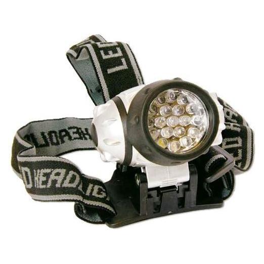 Arcas 19 LED headlight incl. 3 x AAA batteries (30710005)