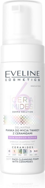 Eveline Cosmetics 6 Ceramides deep-cleansing mousse with ceramides 150 ml