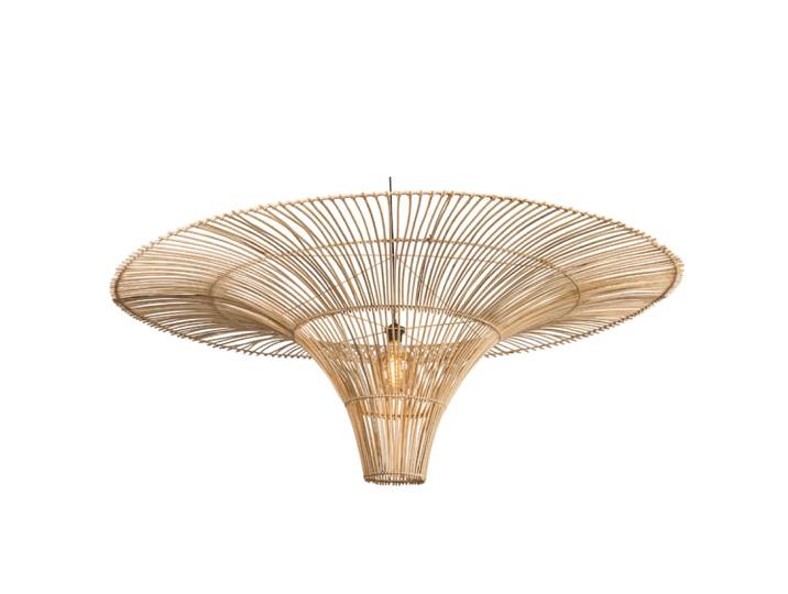 Luminaire XXL en rotin