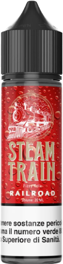 Steam Train Railroad Liquido Shot 20ml Cola Lime
