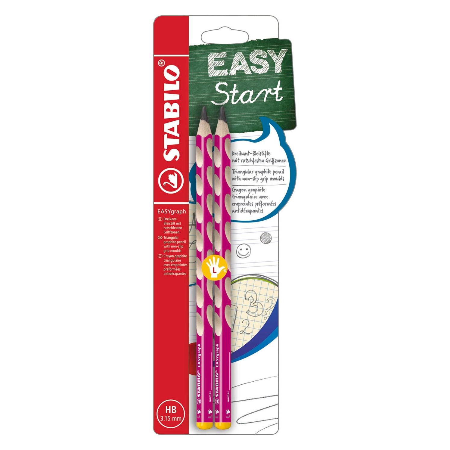 Stabilo EASYgraph pink 2er (3.15 mm, HB, 2x) (103220232)