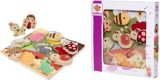 Simba-Dickie Fühlpuzzle mit Stoff