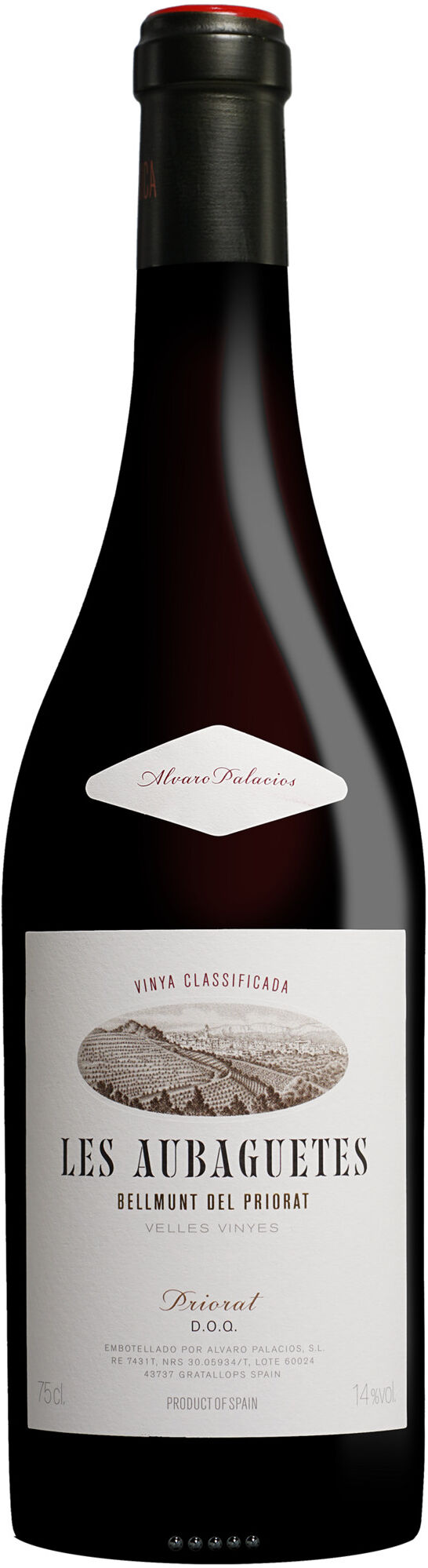 Álvaro Palacios Palacios Priorat »Les Aubaguetes« 2023 14% Vol. Rotwein aus Spanien