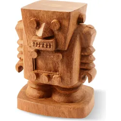 Robot Hocker oder Beistelltisch, Naturholz