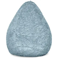 Lumaland, Sitzsack, Sitzsack Fluffy 120 l pastellblau
