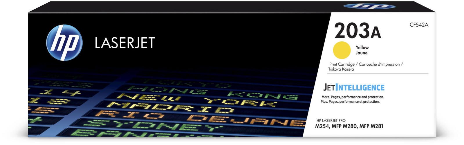 HP Inc. HP Original 203A Toner - gelb (CF542A)