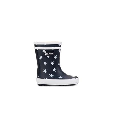 Stiefel AIGLE "Baby Flac Theme", Mädchen, Gr. 19, blau (marine), Obermaterial: 100% Gummi rubber., Schuhe Stiefel