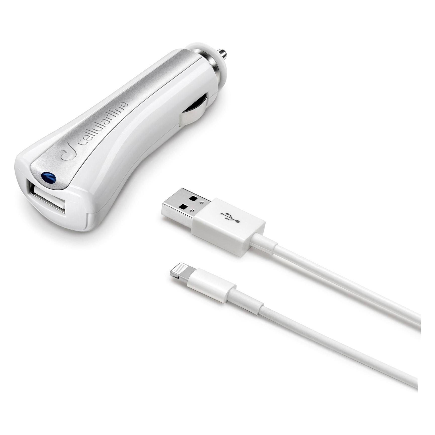 Cellularline Car Charger Kit (CBRUSBMFIIPH5W)