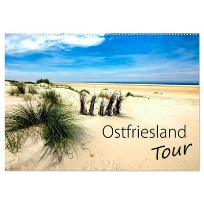 Ostfriesland - Tour (Wandkalender 2026 DIN A2 quer), CALVENDO Monatskalender