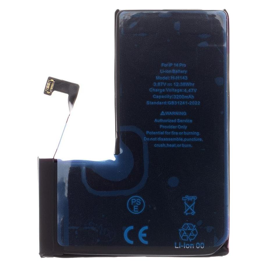 iLike Battery - Battery for iPhone 14 Pro 3200mAh Li-Ion Resetted (Bulk) (8596311279799)