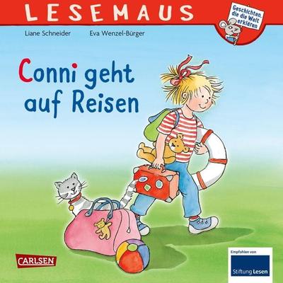 LESEMAUS 79: Conni geht auf Reisen, Taschenbuch von Liane Schneider, Carlsen, 978-3-551-08979-3