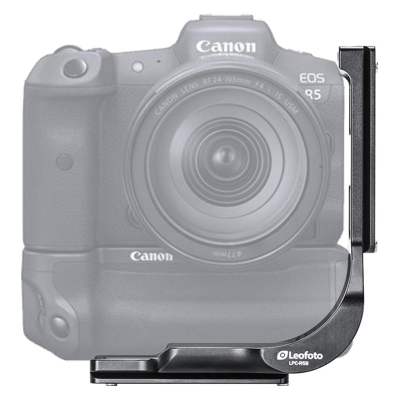 Leofoto L-Platte für Canon EOS R5 und R6 mit Griff (LF-LPC-R5B)