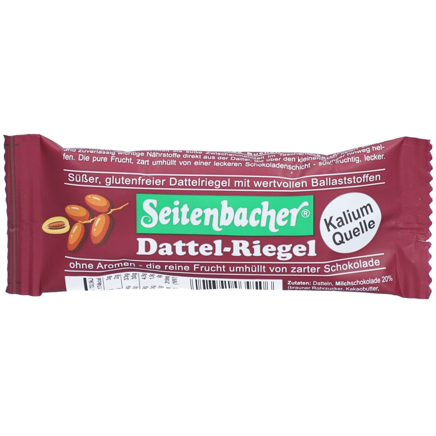 Seitenbacher Dattel Riegel 50 g