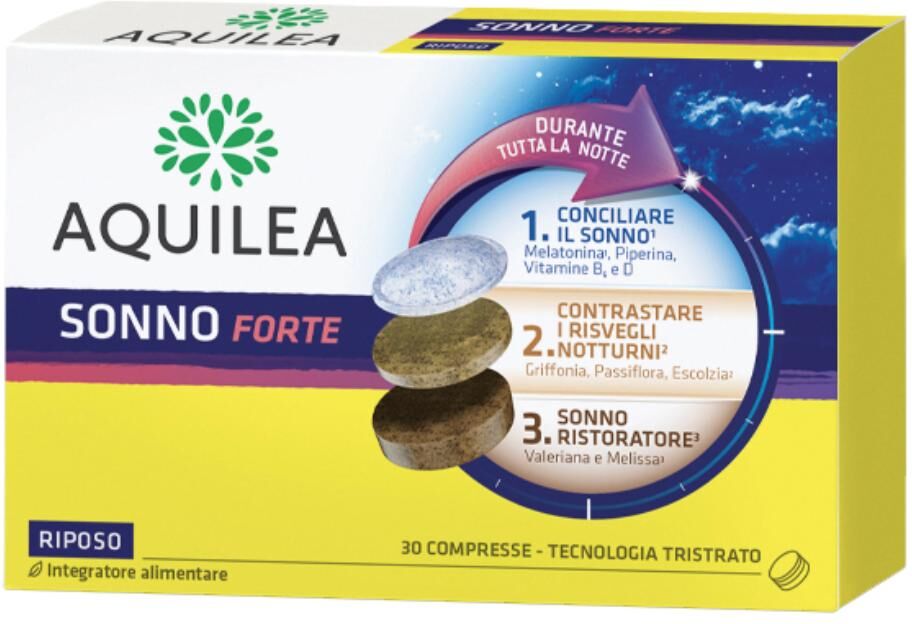 URIACH ITALY Srl Aquilea Sonno Forte, 30 Compresse