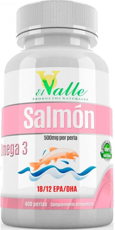 El Valle Aceite de Salmon 400 Perlas