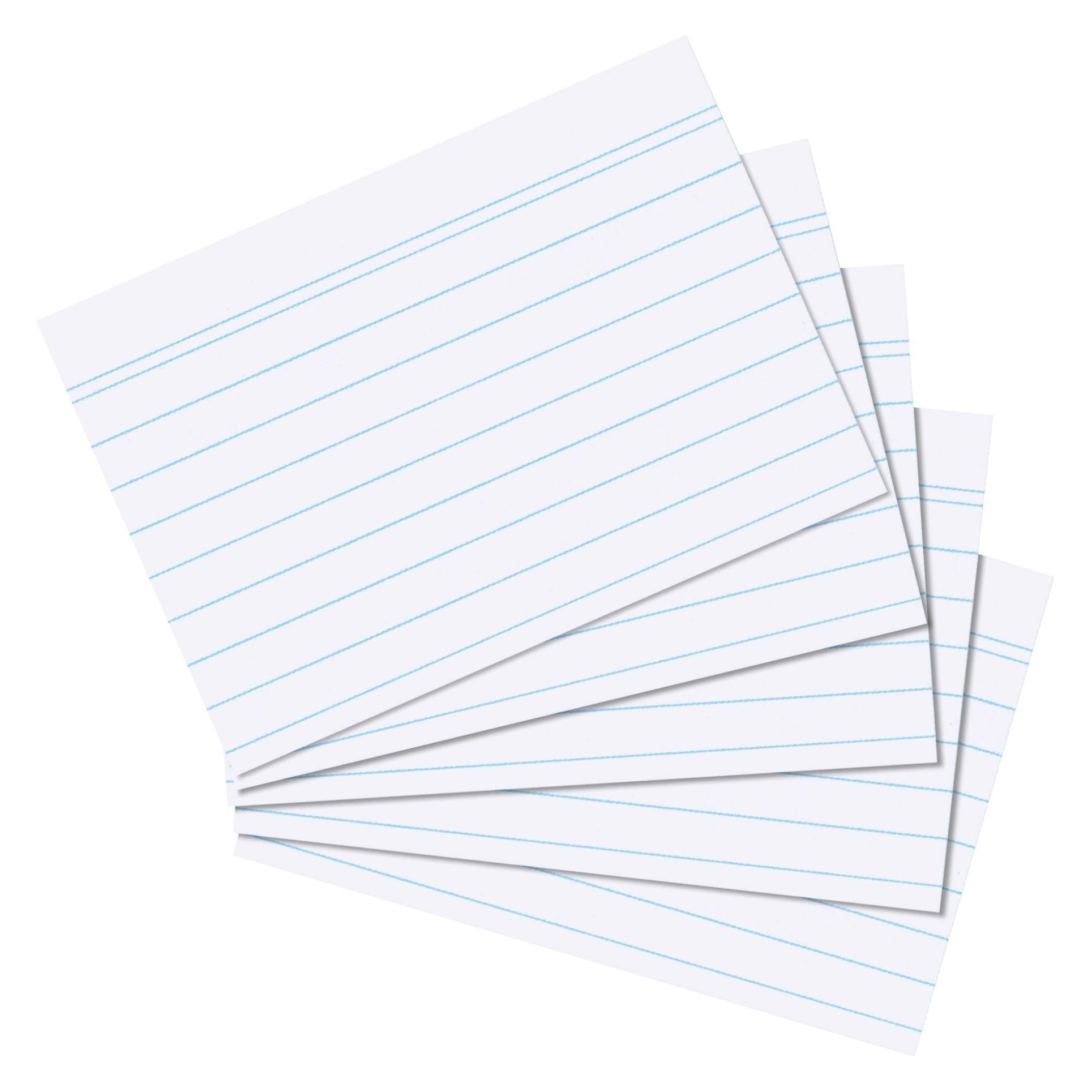 Herlitz Karteikarten (A8, 100x, 170 g/m²) (10621464)