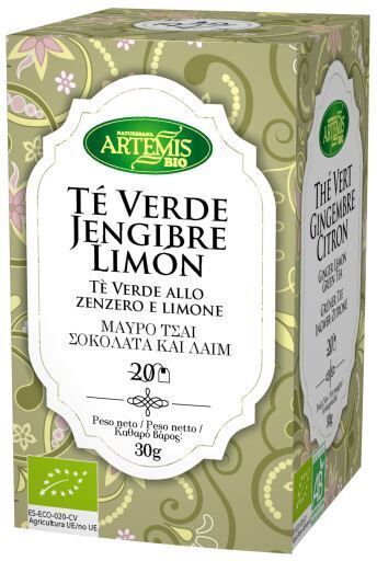 Artemis Bio Bio Ginger-Lemon Green Tea 40g 40 gr