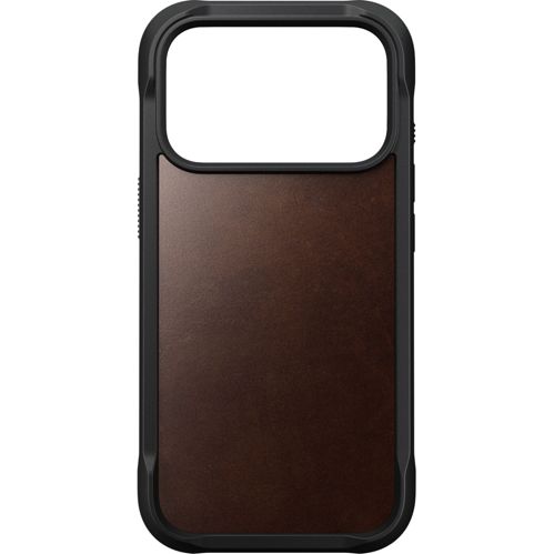 Nomad Rugged Leather Case iPhone 18 Pro Rustic Brown Hw.