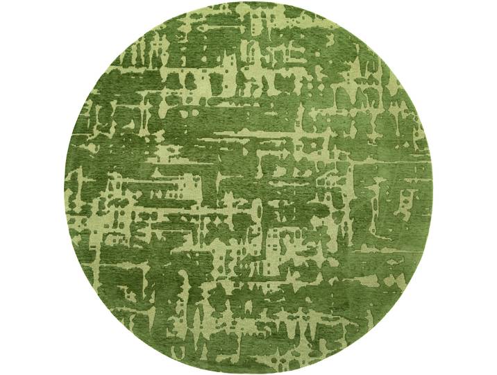 Teppich Baobab grün Einfarbig Polyester 240 x 240 cm