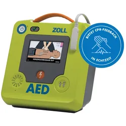 ZOLL AED 3 - halbautomatischer Erste-Hilfe Defibrillator + Safeset