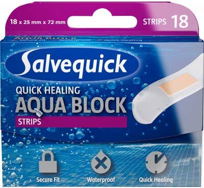 salvequick Apósitos Aqua Block 18 uds