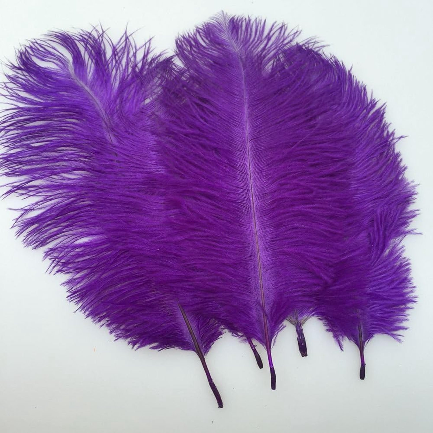 Set van 20 natuurlijke struisvogelveren, 25-30 cm, ideaal voor bruiloften en decoratie