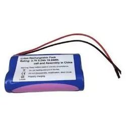 RS PRO 18650 3.7V 5200 mAh 1S2P (2 Stk., 18650, 5200 mAh), Batterien + Akkus