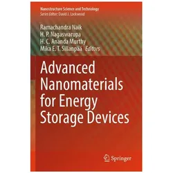 Advanced Nanomaterials for Energy Storage Devices, Fachbücher von P Nagaswarupa, H/C Ananda Murthy