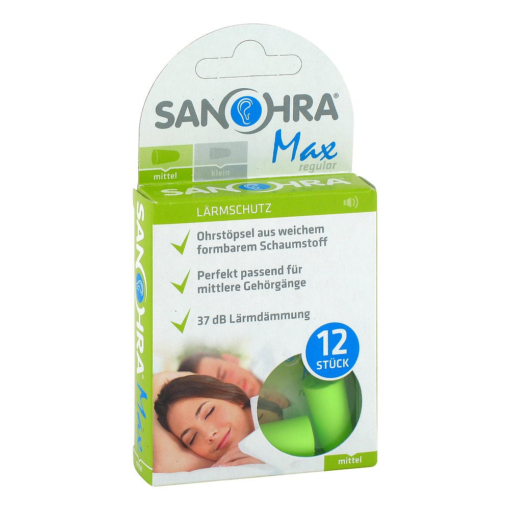 Innosan GmbH Sanohra max Gehörschutzstöpsel für Erwachsene 13887950