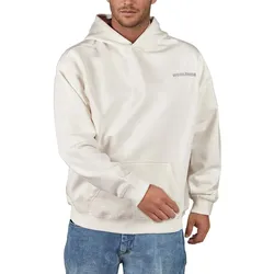 riverso Hoodie Herren Oversize mit Backprint RIVDave - Offwhite - XL