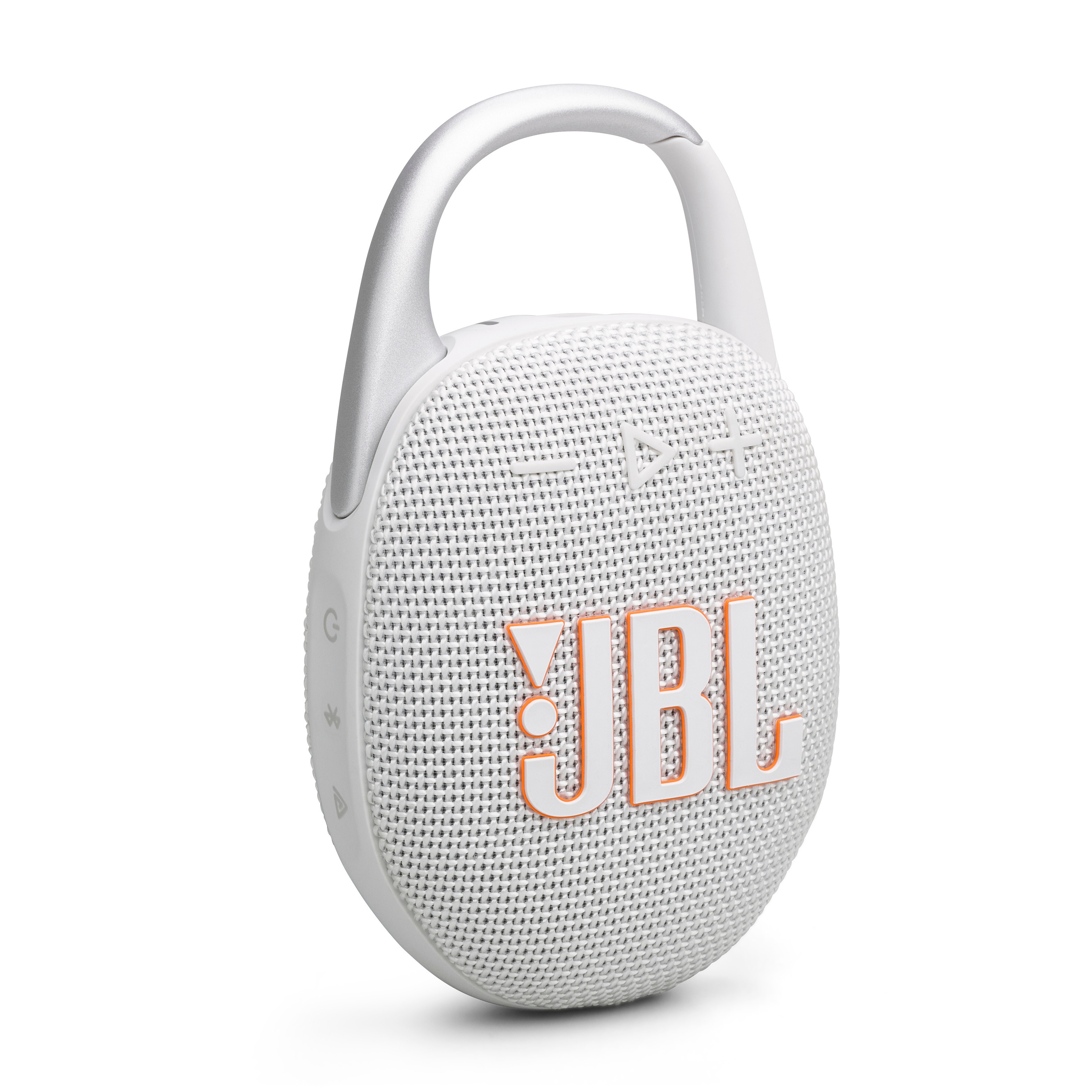 JBL Clip 5 Tragbarer Bluetooth-Lautsprecher wasserdicht nach IP67 weiß JBLCLIP5WHT