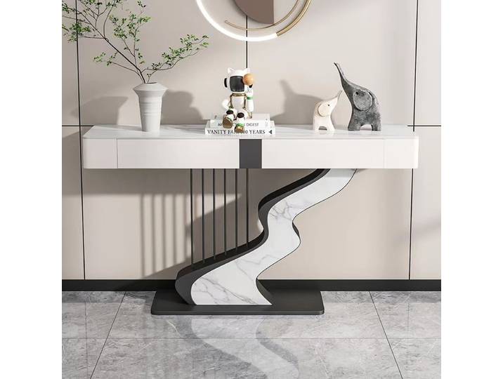 Table Console Design décor moderne Table d'entrée luxe beauté meubles nordiques Console d'entrée meubles de salon