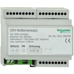 Schneider Electric Batteriemodul (ohne Netzteil) für USV ELG740240, Batterie Zubehör