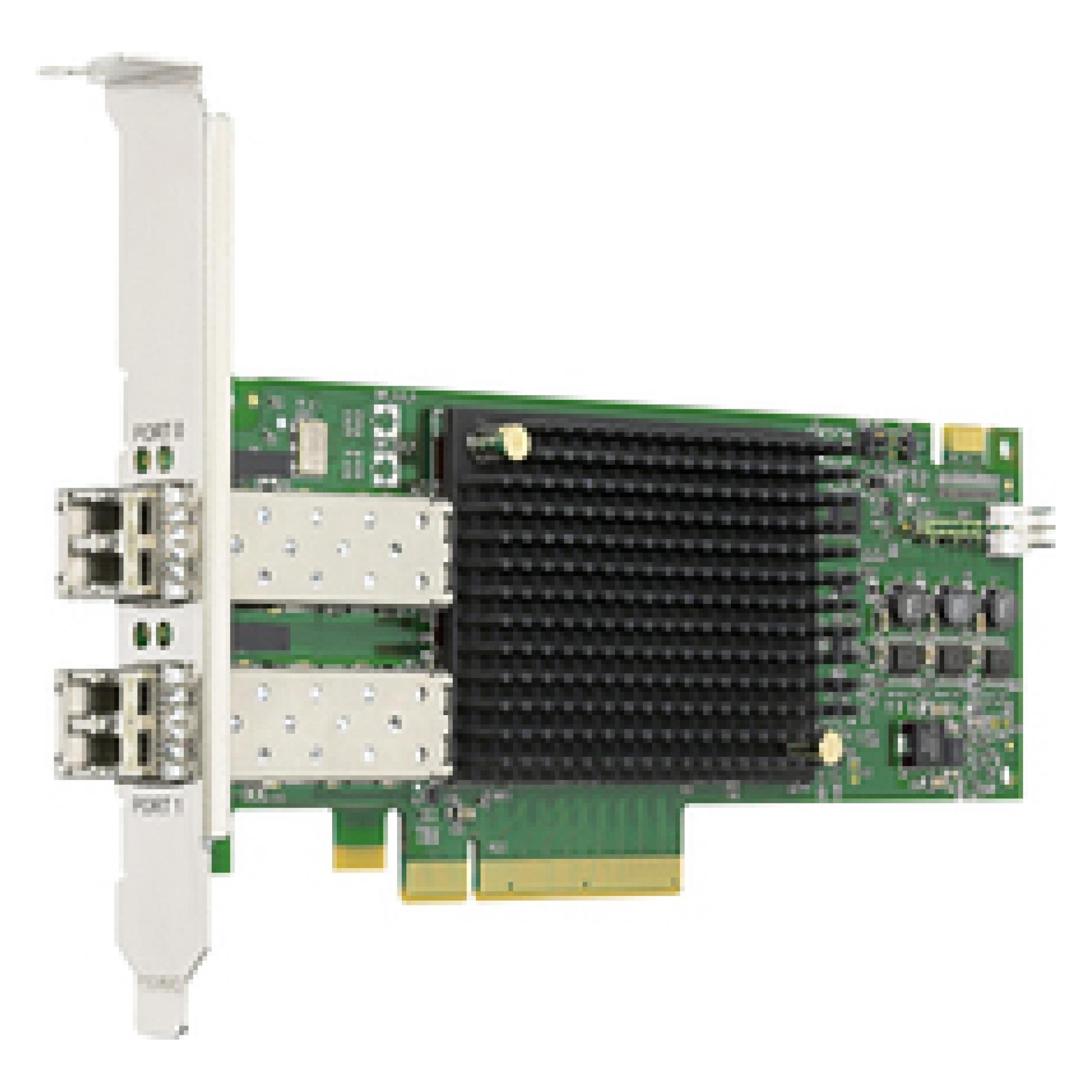 Broadcom LPE32002-M2. Eingebaut, Übertragungstechnik: Verkabelt, Hostschnittstelle: PCI-E, Schnittstelle: SFP (Mini PCI Express) (LPE32002-M2)